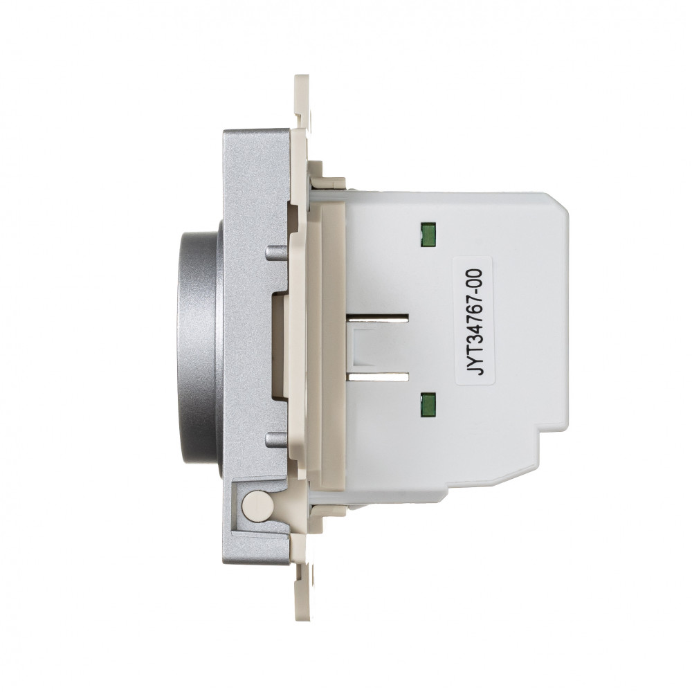 ATLASDESIGN ТЕРМОСТАТ электронный для теплого пола с датчиком, 10A, механизм, АЛЮМИНИЙ