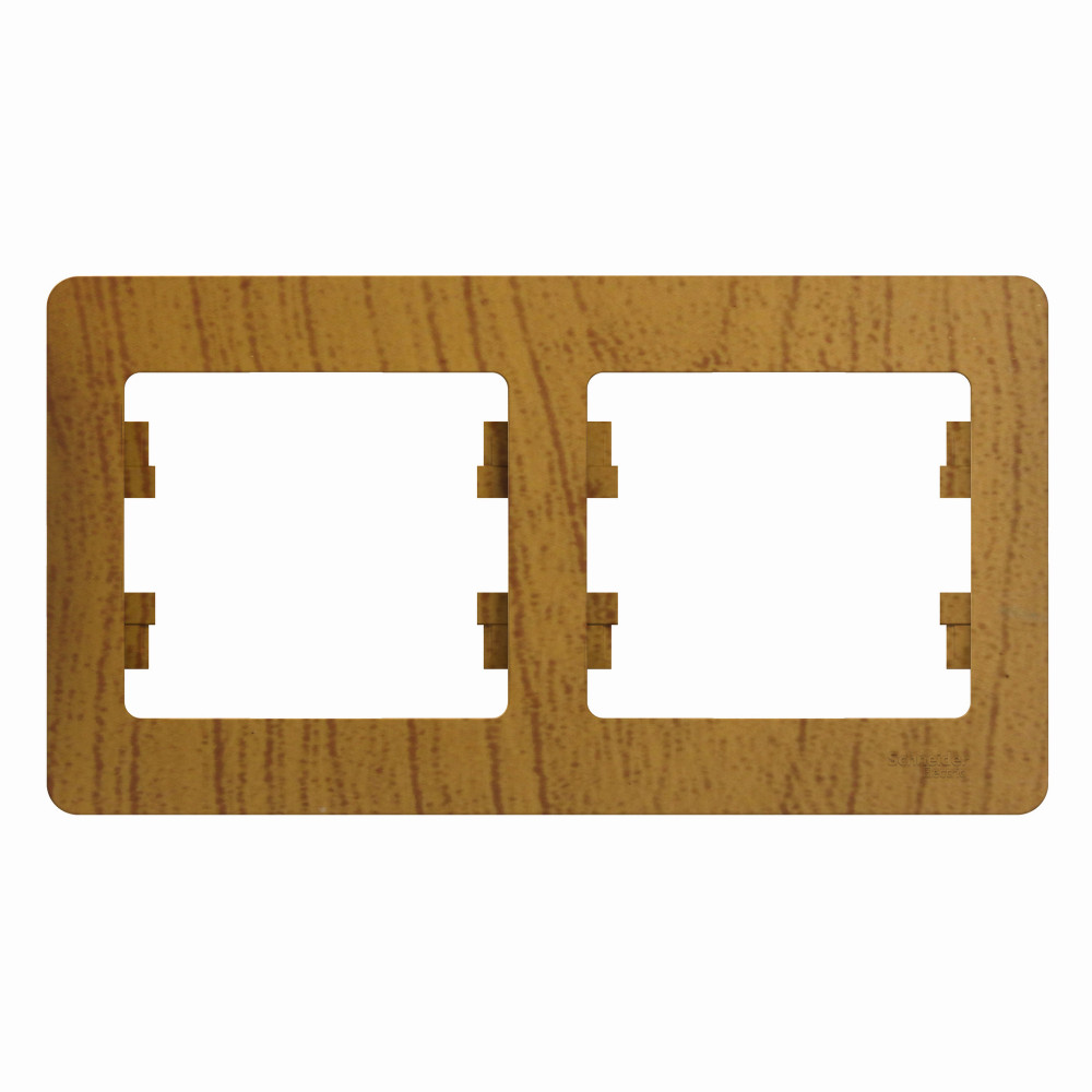 GLOSSA 2-постовая РАМКА, горизонтальная, ДУБ