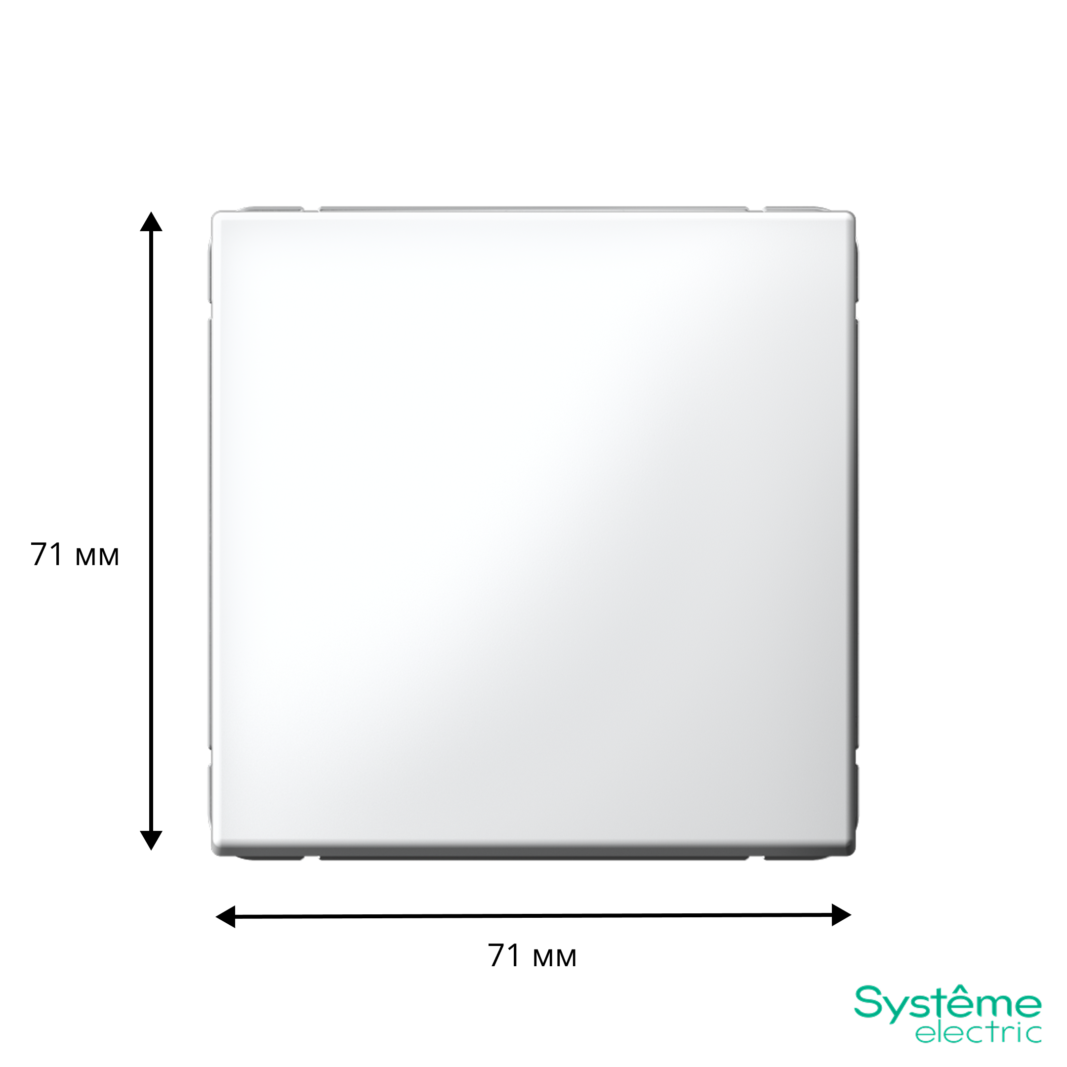 ARTGALLERY 1-клавишный ВЫКЛЮЧАТЕЛЬ, 10АХ, механизм, быстрозажим. клем., БЕЛЫЙ