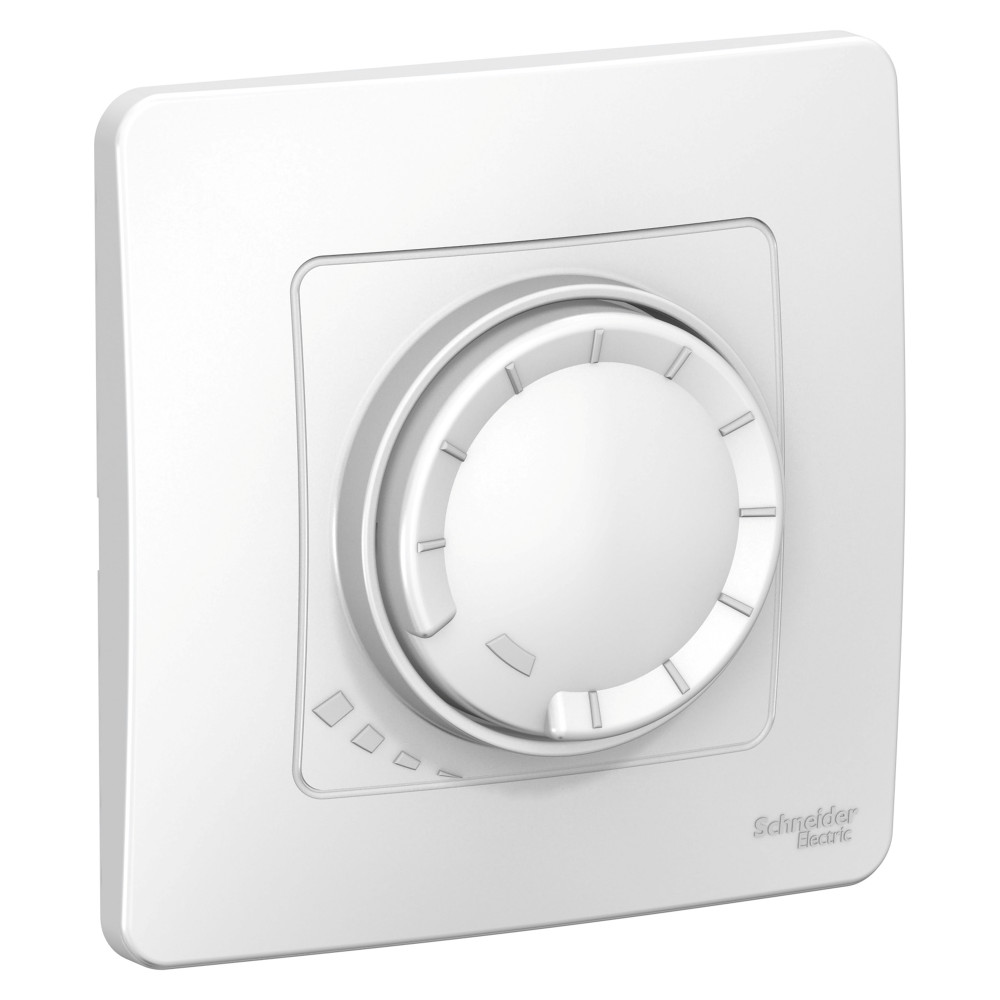 BLANCA С/У СВЕТОРЕГУЛЯТОР (диммер) поворотно-нажимной универсальный 400ВТ, БЕЛЫЙ