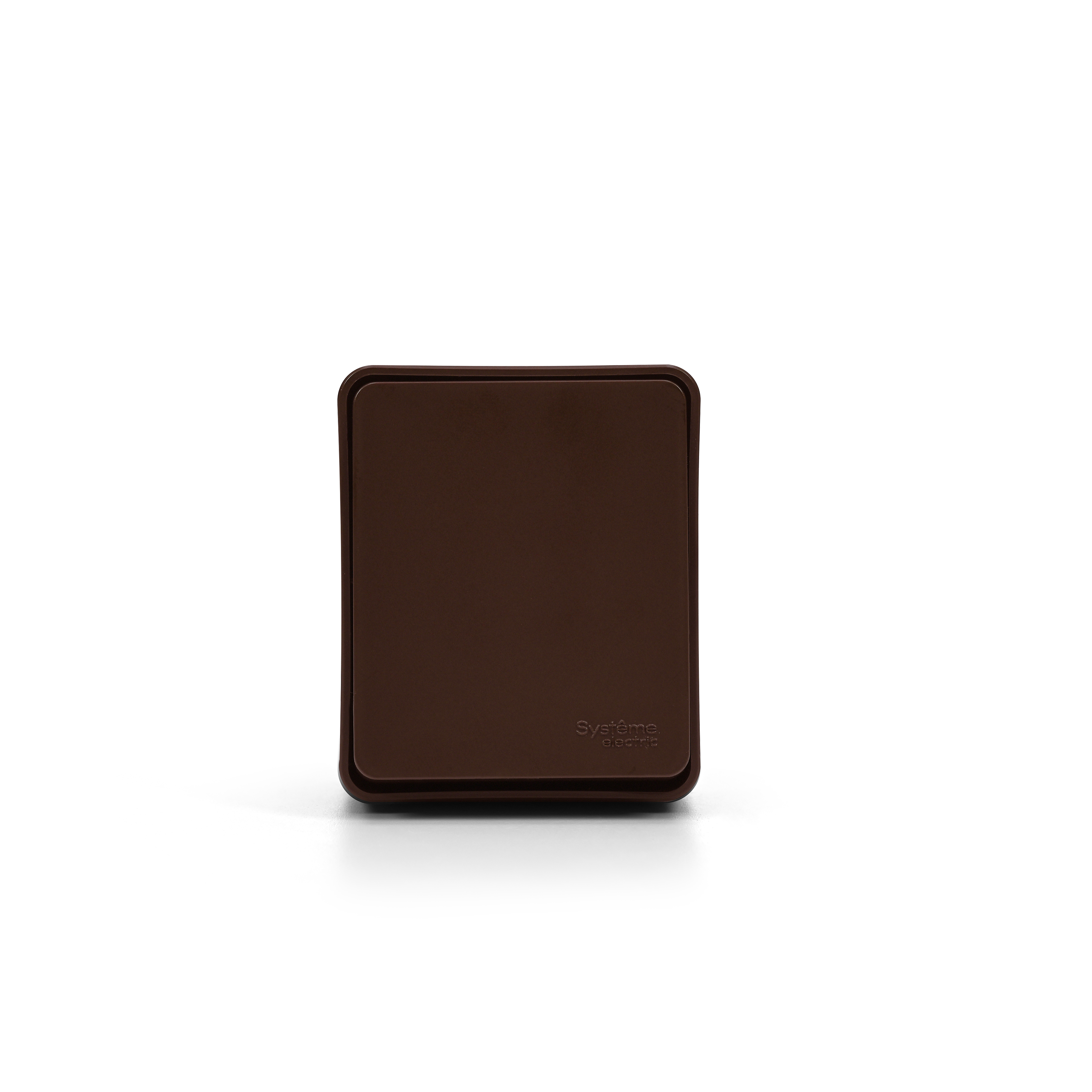 ATLASDESIGN PROFI IP54 О/У 1-клавишный ПЕРЕКЛЮЧАТЕЛЬ, сх.6, 10АХ, КОРИЧНЕВЫЙ