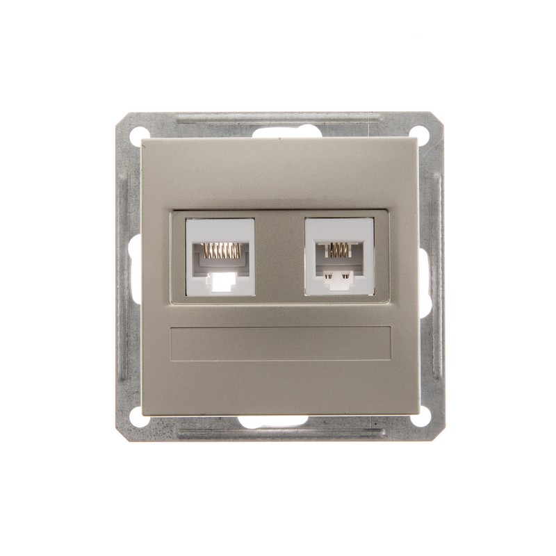 РОЗЕТКА ИНФ. В59 СУ Б.Р К.5Е 2 Я.ШАМП.