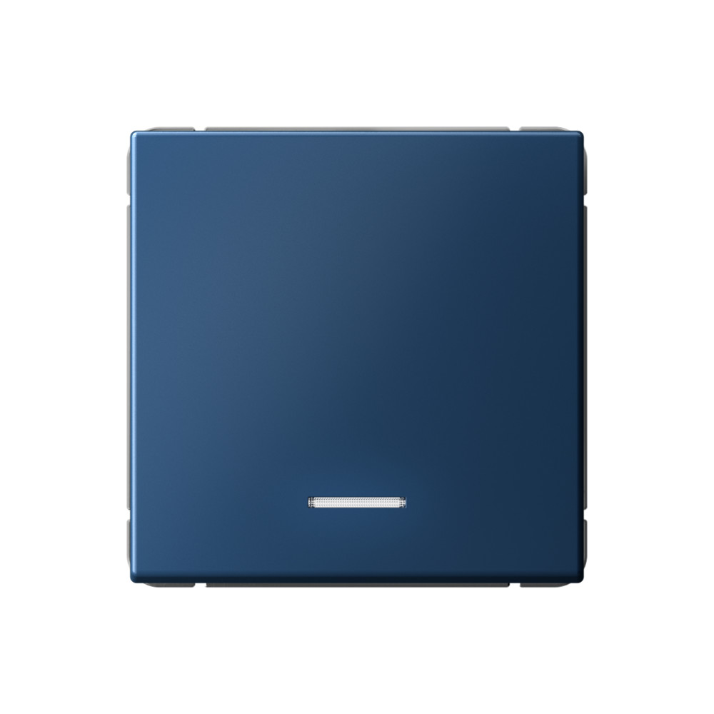 ARTGALLERY 1-клавишный ВЫКЛЮЧАТЕЛЬ с подсветкой, сх.1а, 10АХ, механизм, АКВАМАРИН