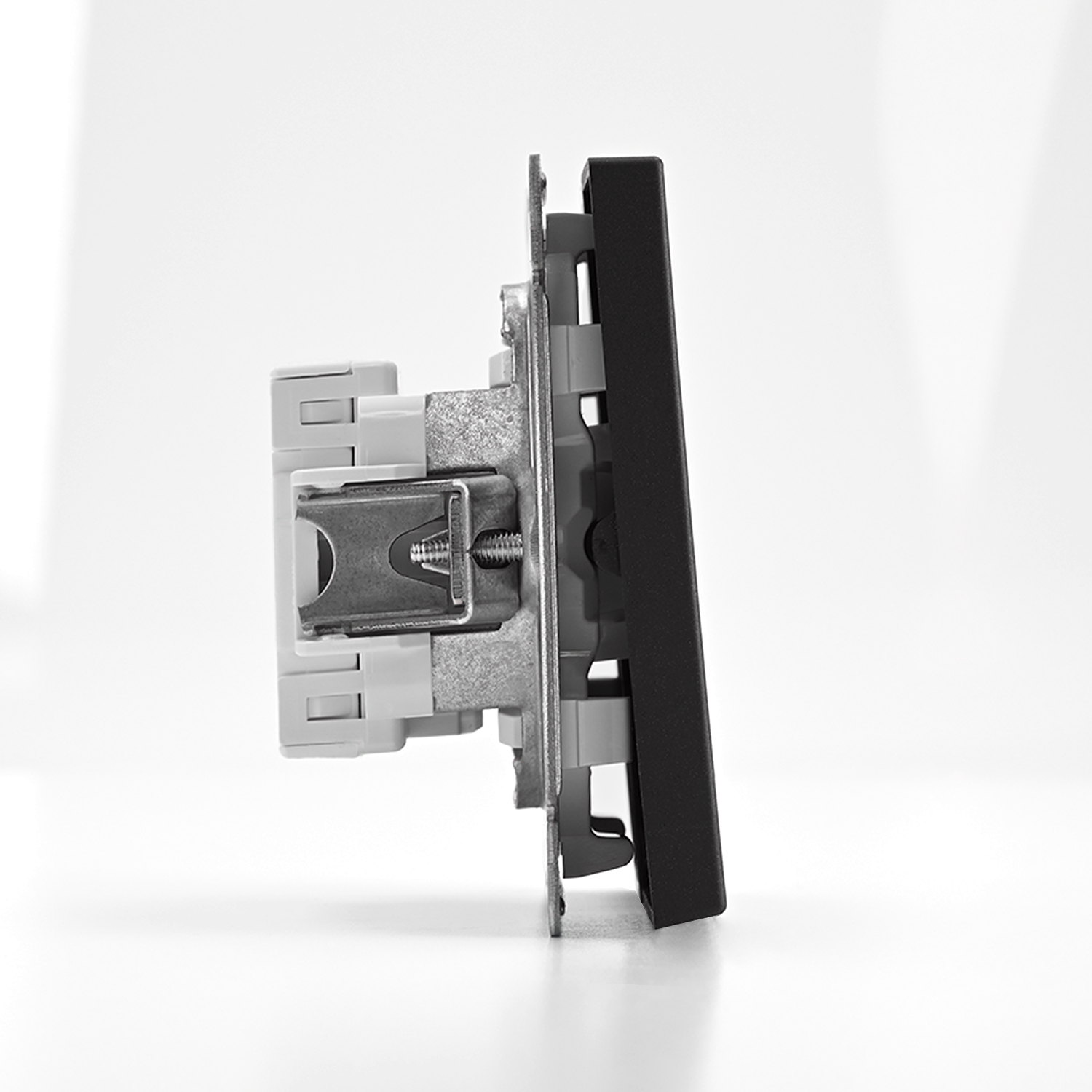 ARTGALLERY 2-клавишный ВЫКЛЮЧАТЕЛЬ, сх.5, 10АХ, механизм, БАЗАЛЬТ