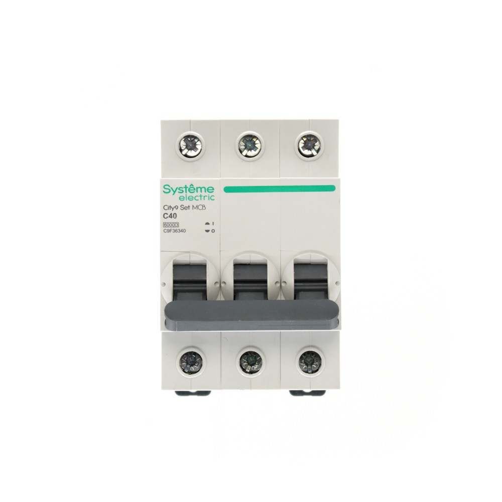 City9 Set Автоматический выключатель (АВ) С 40А 3P 6kA 400В