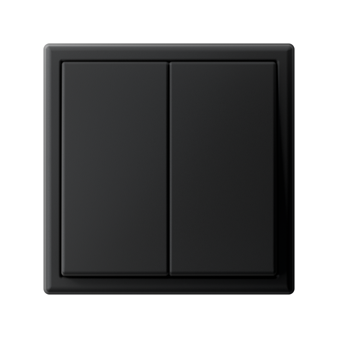 ARTGALLERY 2-клавишный ПЕРЕКЛЮЧАТЕЛЬ, 10АХ, механизм, быстрозажим. клем., КАРБОН