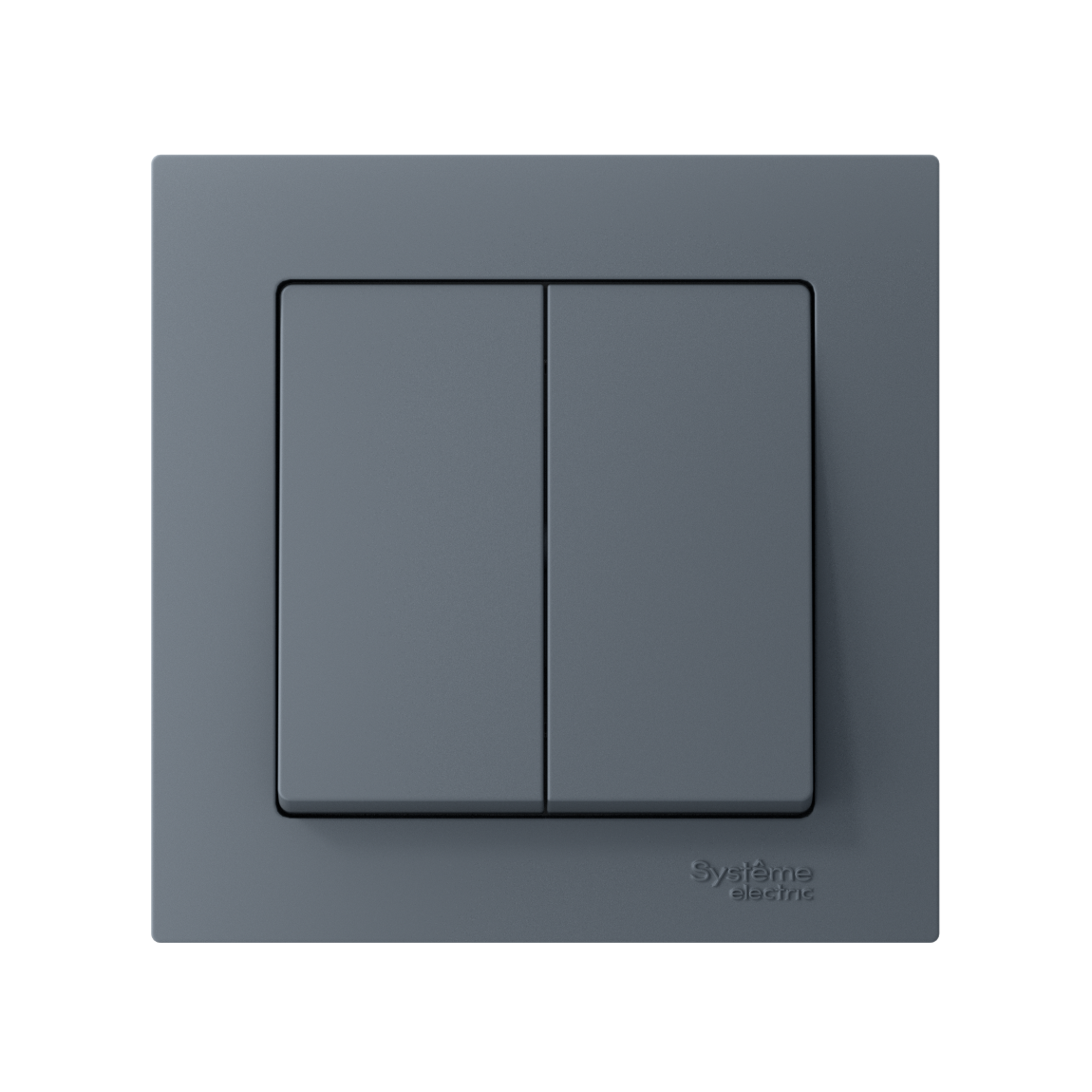 ATLASDESIGN 2-клавишный ВЫКЛЮЧАТЕЛЬ, сх.5, 10АХ, в сборе, ГРИФЕЛЬ