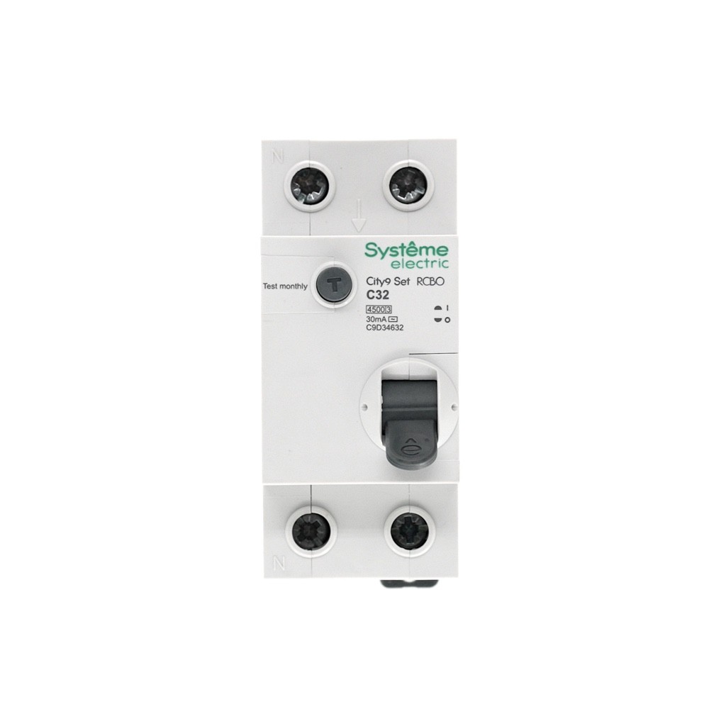 City9 Set Авт. выкл. диф. тока (АВДТ) 1P+N С 32А 4.5kA 30мА Тип-AС 230В
