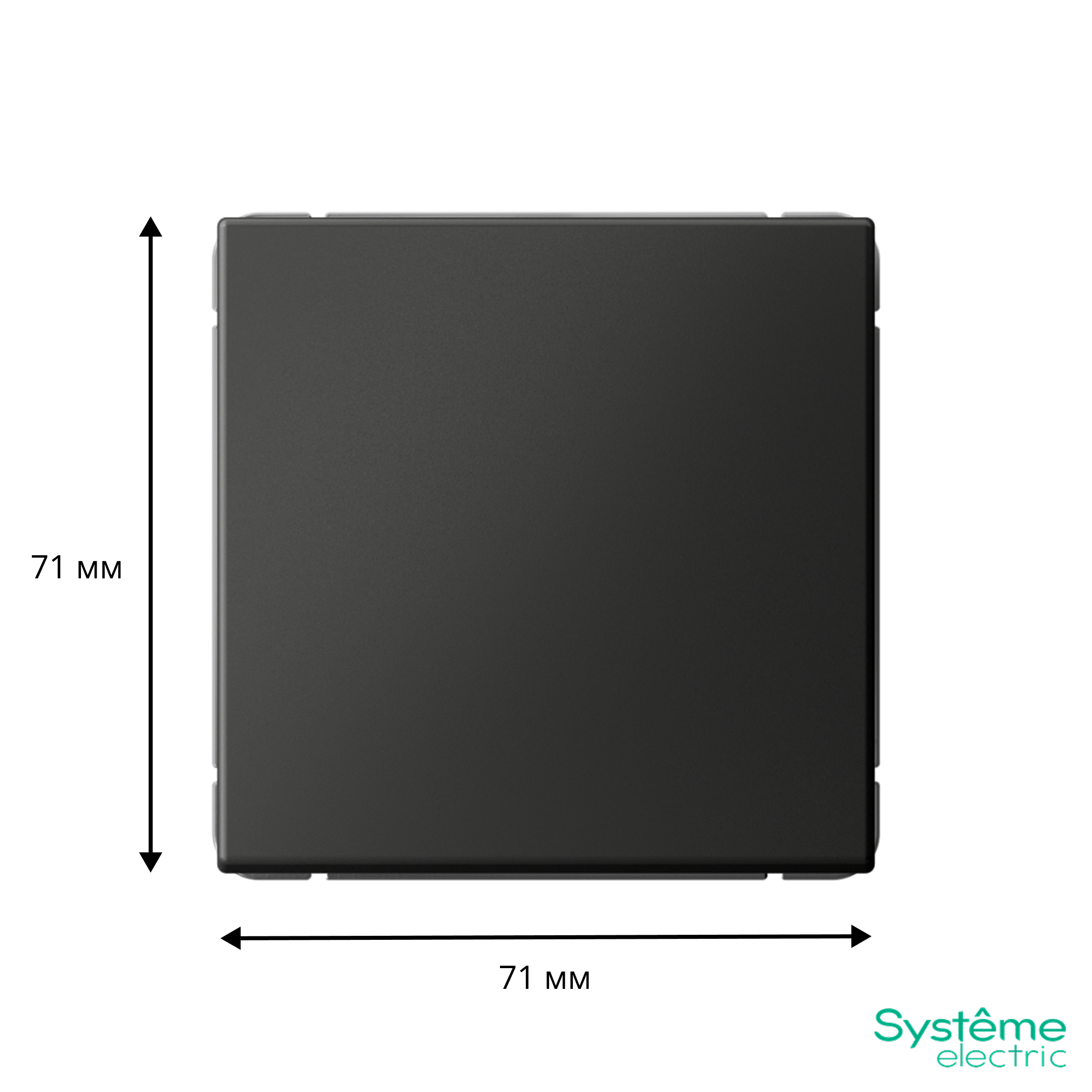 ARTGALLERY Перекрестный ПЕРЕКЛЮЧАТЕЛЬ, сх.7, 10АХ, БАЗАЛЬТ