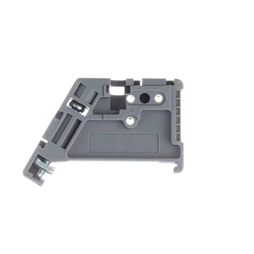 Ограничитель пластиковый на DIN-рейку с 1 винтом ФК102-01