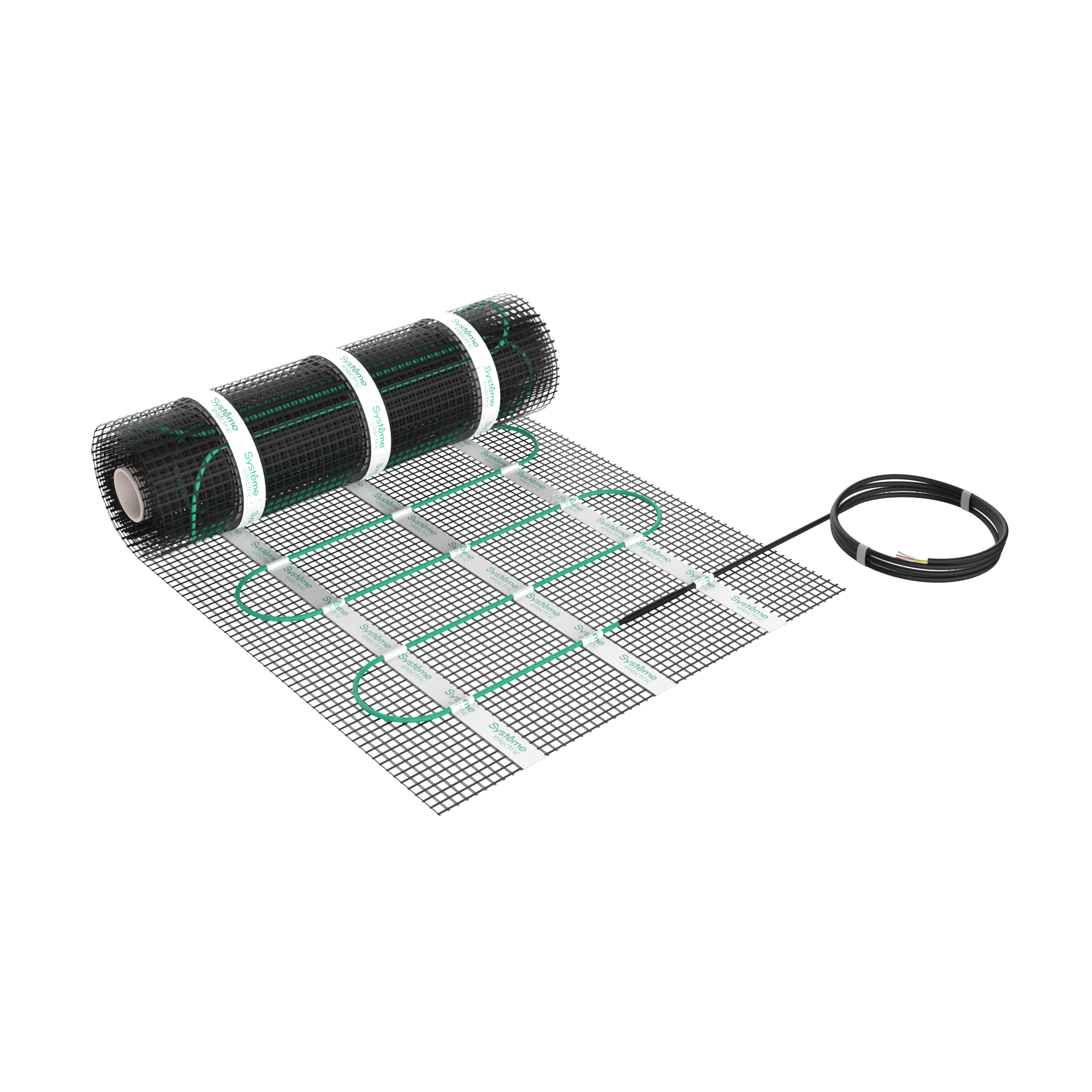 Теплый пол мат нагревательный STEP TURBO, STM200020, 200 Вт/м2, 400 Вт, 2 м2