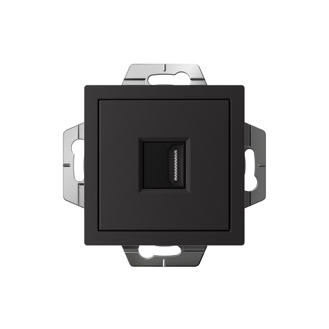 ATLASDESIGN РОЗЕТКА HDMI, механизм, КАРБОН