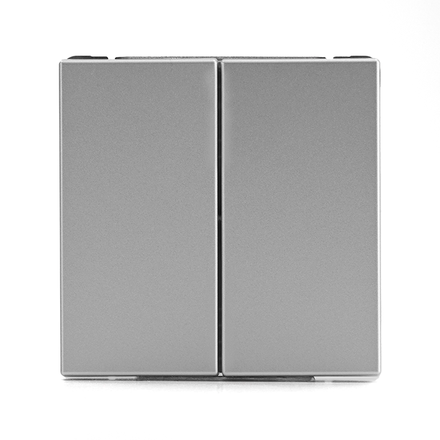 ARTGALLERY 2-клавишный ВЫКЛЮЧАТЕЛЬ, сх.5, 10АХ, механизм, АЛЮМИНИЙ