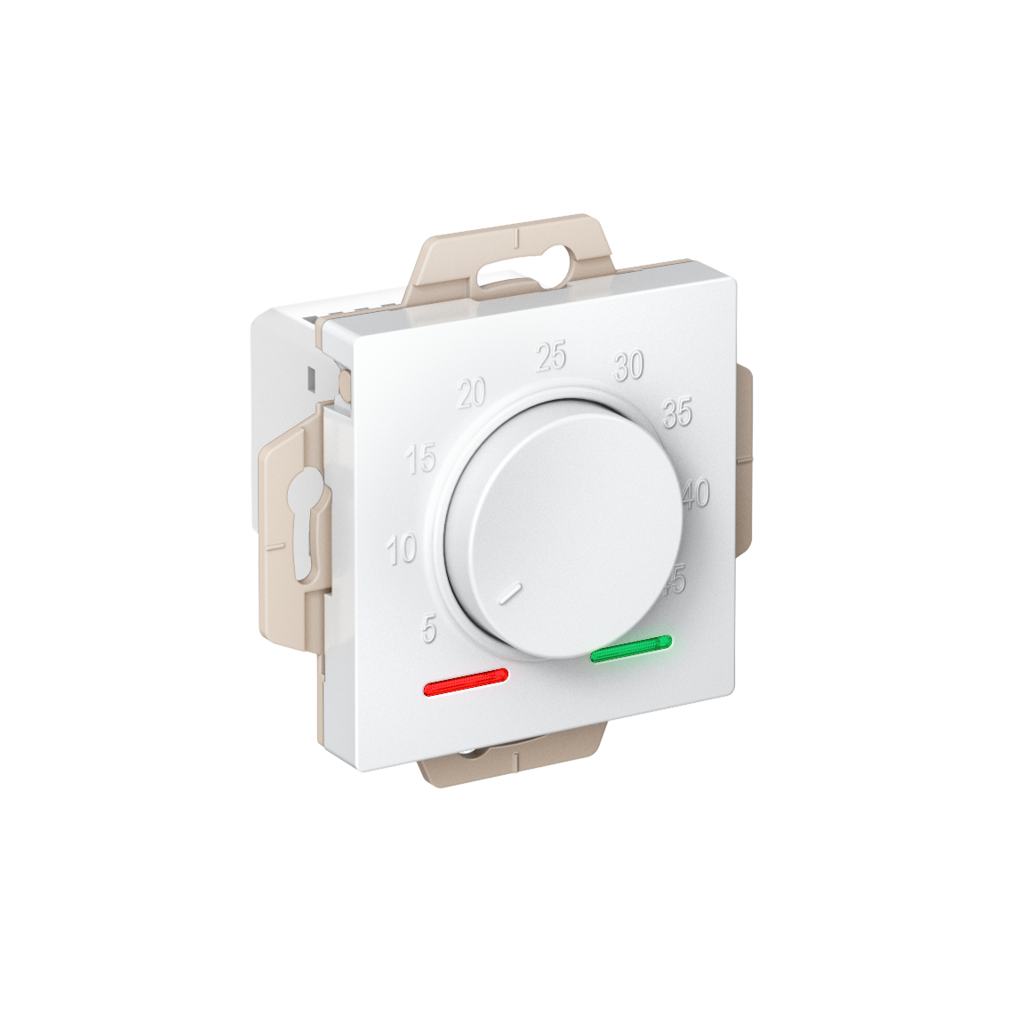 ATLASDESIGN ТЕРМОСТАТ электронный для теплого пола с датчиком, 10A, механизм, ЛОТОС