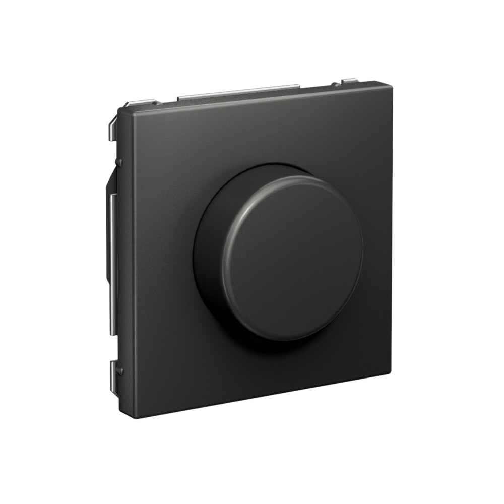 ARTGALLERY СВЕТОРЕГУЛЯТОР (диммер) повор-нажим, LED, RC, 400Вт, механизм, БАЗАЛЬТ