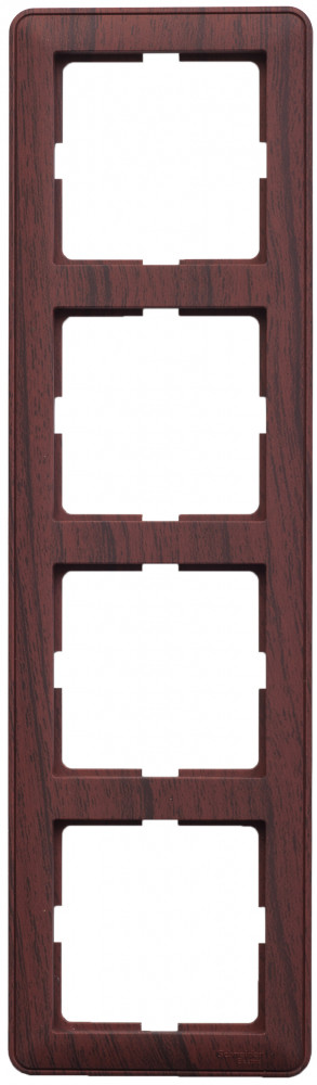 W59 4-постовая РАМКА, МОРЁНЫЙ ДУБ