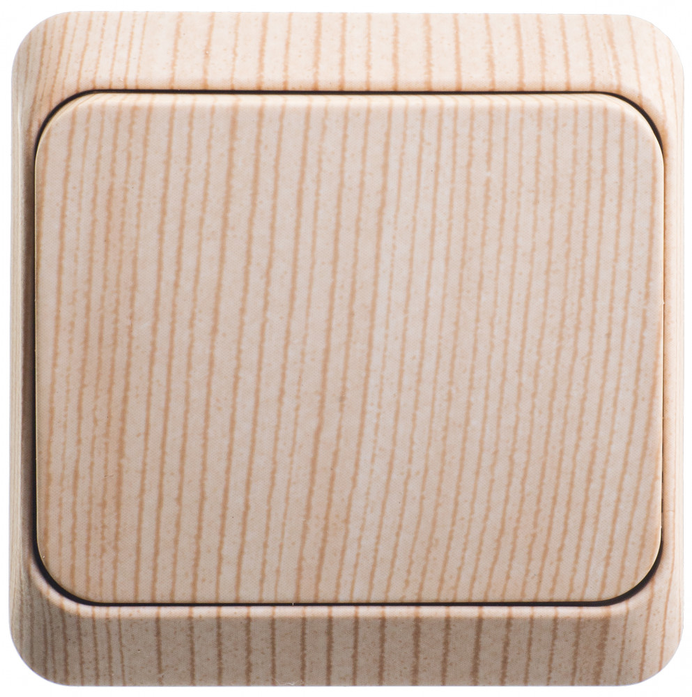 ЭТЮД О/У 1-клавишный ВЫКЛЮЧАТЕЛЬ 10 АХ, СОСНА