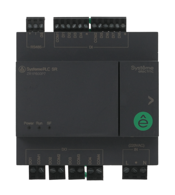 Интеллектуальное реле SR1; 220 VAC; 12 IO: 8 DI, 4 DO (реле); 1xRS485
