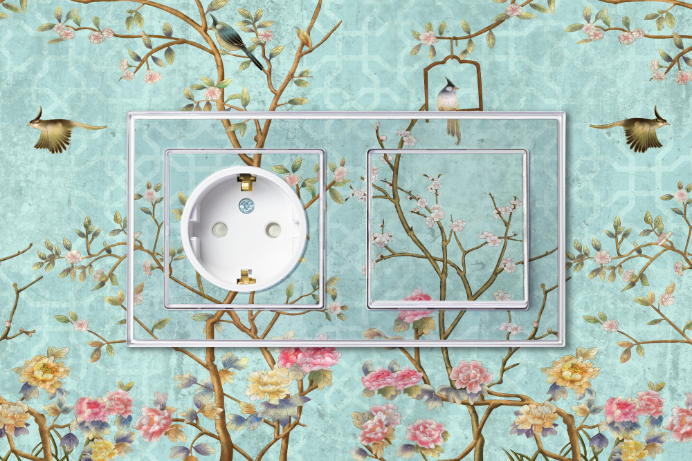 ATLASDESIGN ART 1-клавишный ВЫКЛЮЧАТЕЛЬ, сх.1, 10АХ, механизм, БЕЛЫЙ