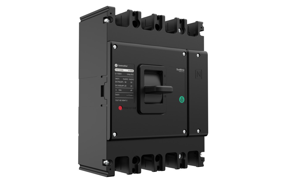 АВТОМАТИЧЕСКИЙ ВЫКЛЮЧАТЕЛЬ SYSTEMEPACT CCB DC630 3P50КА/3P20КА 4P TMD250
