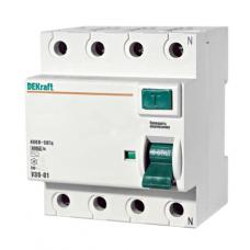 ВДТ 4P 63А 100мА тип AC УЗО-03 6кА стар.