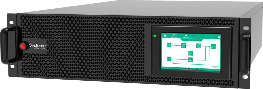 ИБП Uniprom RM 10кВА, 3:1/3:1, ПНР 5x8