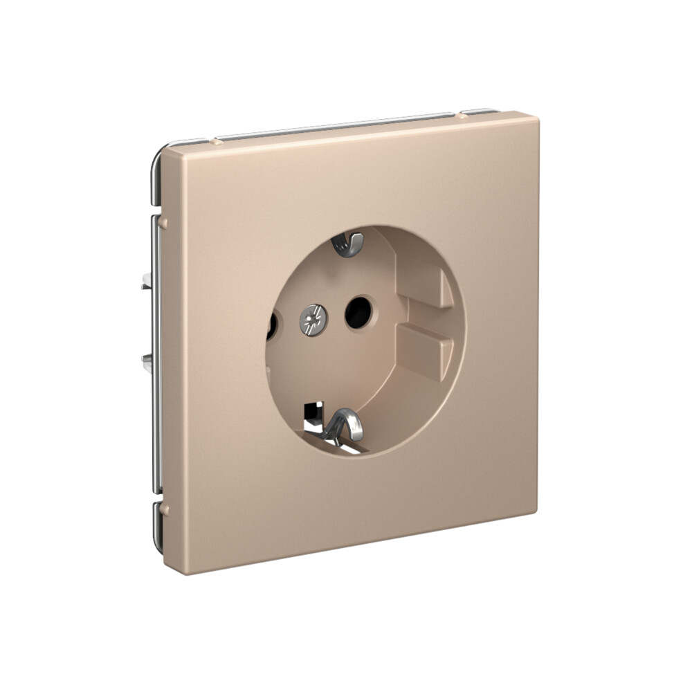 ARTGALLERY РОЗЕТКА с заземлением, 16А, механизм, ПЕСОЧНЫЙ