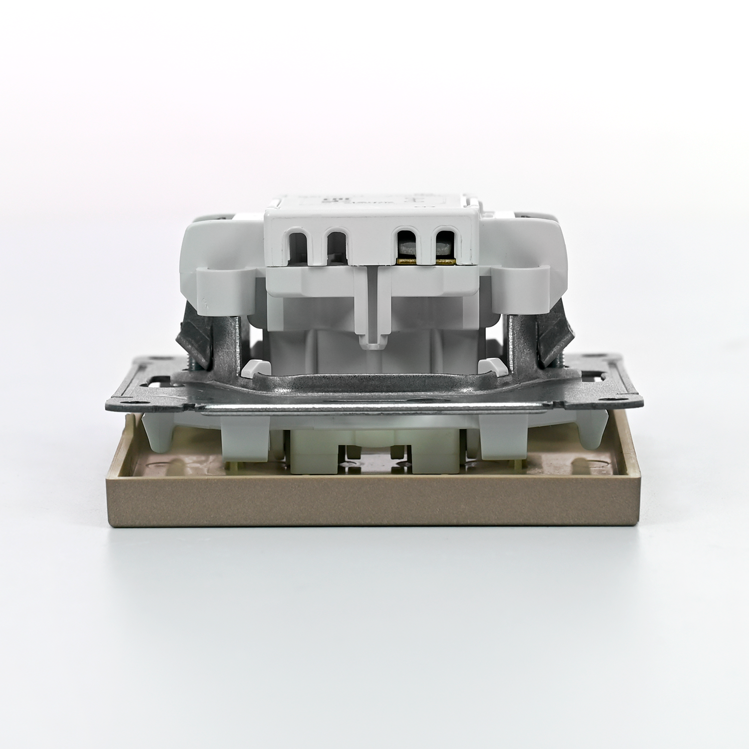 ARTGALLERY 1-клавишный ВЫКЛЮЧАТЕЛЬ, сх.1, 10АХ, ШАМПАНЬ