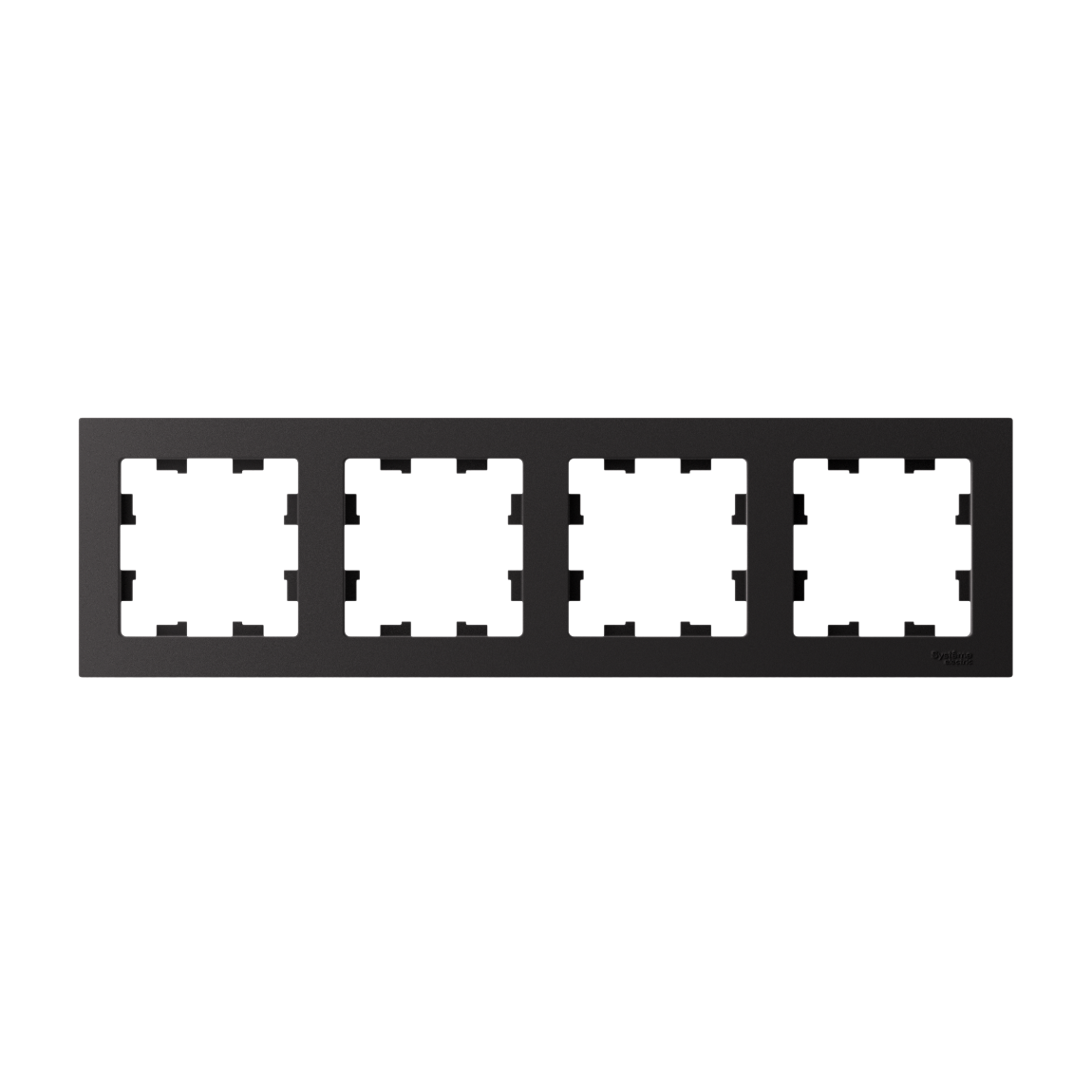 ATLASDESIGN 4-постовая РАМКА, универсальная, КАРБОН