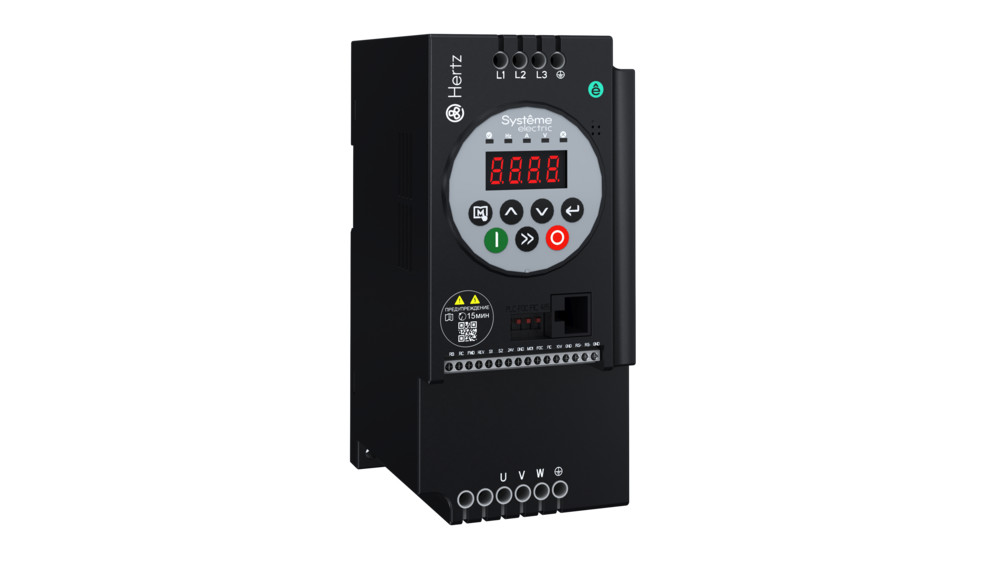 Преобразователь частоты STV050 Hertz 4 кВт 380В ЭМС С3 + LED панель оператора