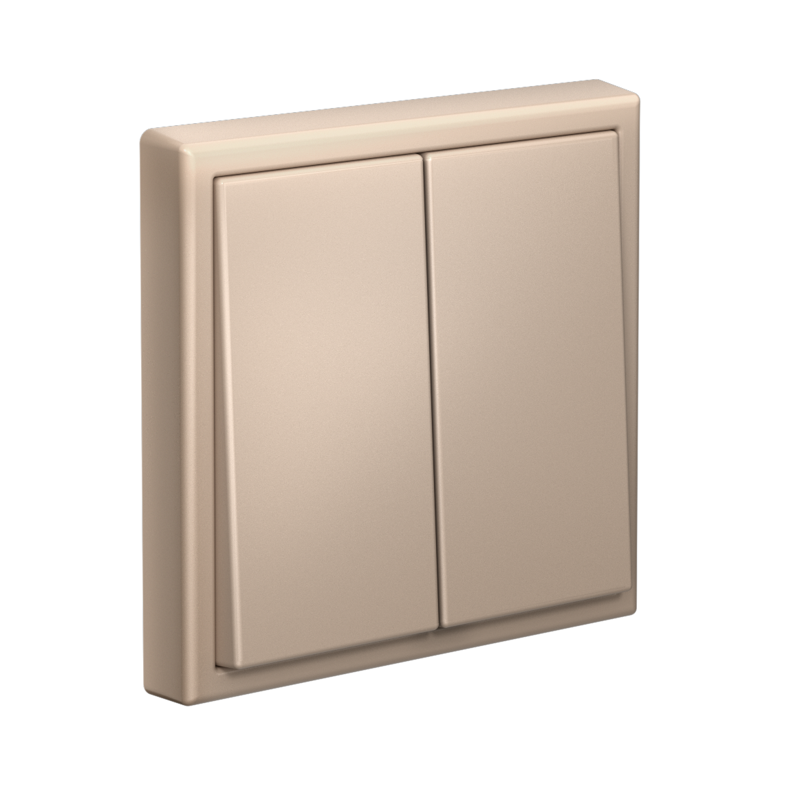 ARTGALLERY 2-клавишный ПЕРЕКЛЮЧАТЕЛЬ, сх.6/2, 10АХ, механизм, ПЕСОЧНЫЙ