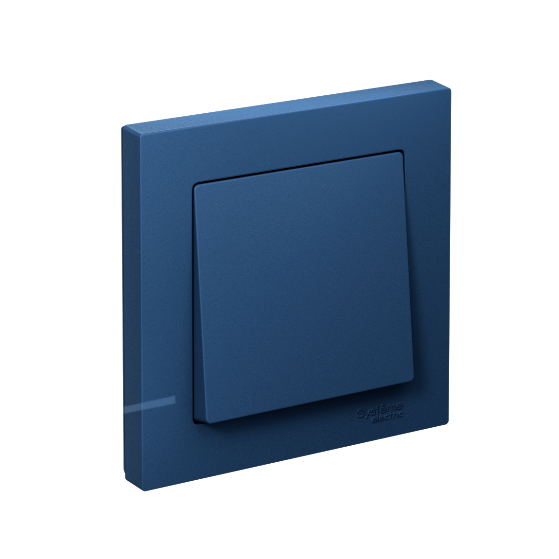 ATLASDESIGN 1-клавишный ВЫКЛЮЧАТЕЛЬ, сх.1, 10АХ, в сборе, АКВАМАРИН