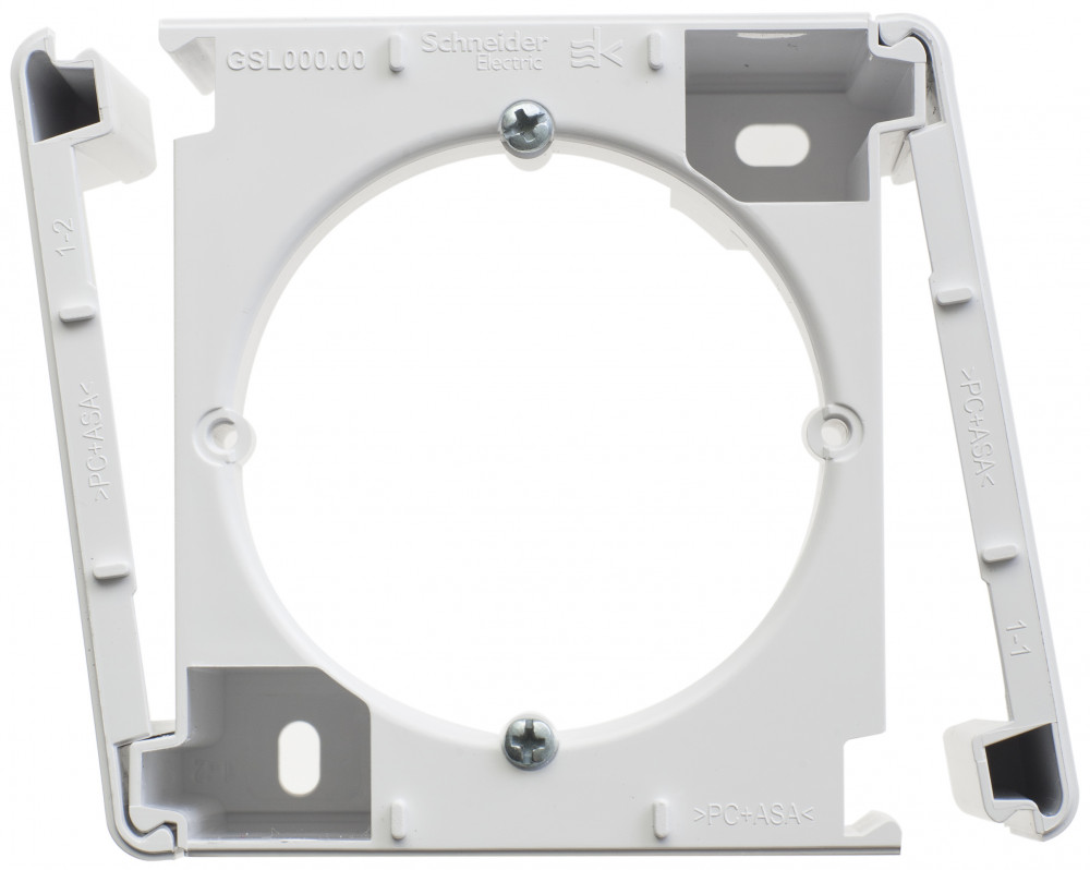 GLOSSA КОРОБКА для наружного монтажа, БЕЛЫЙ