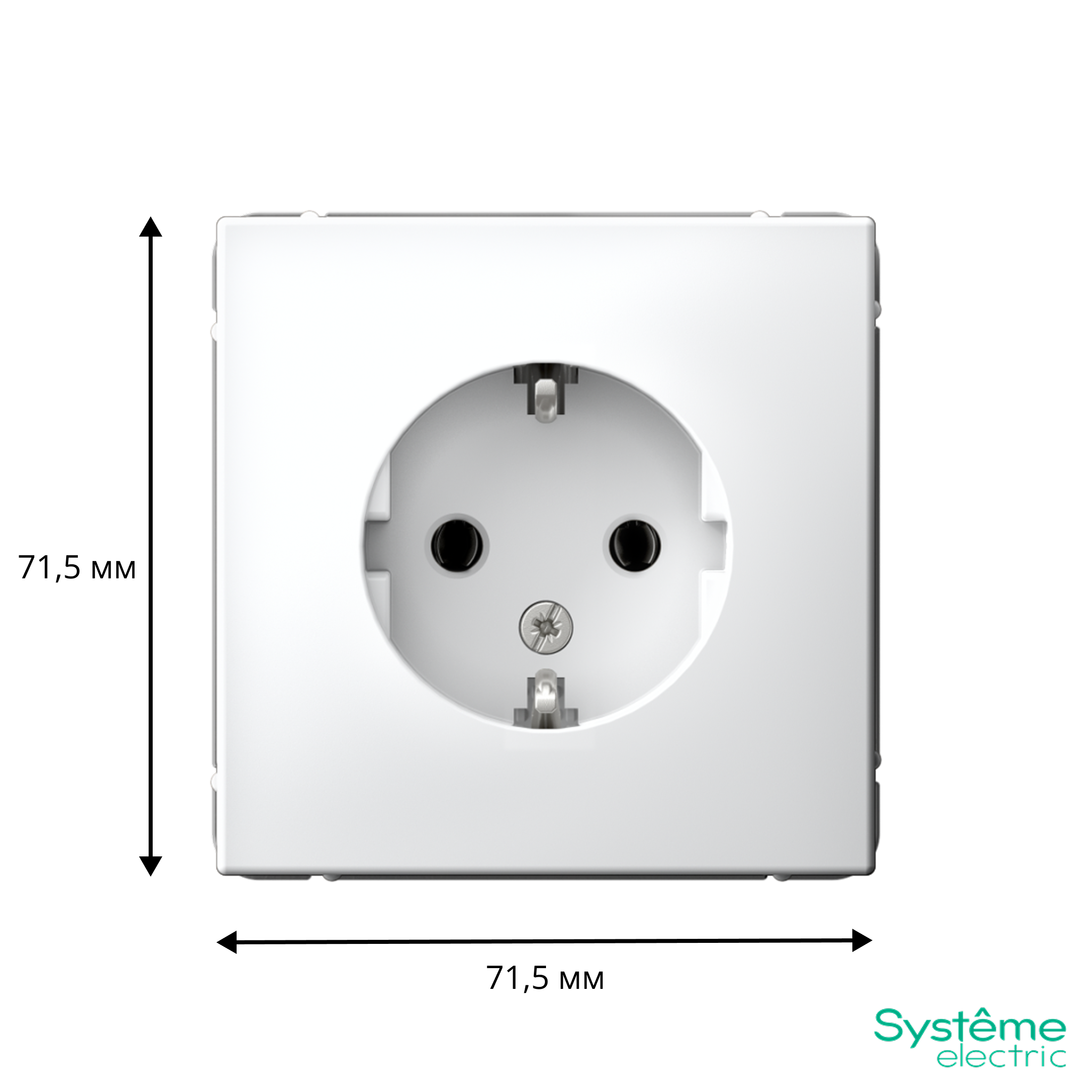 ARTGALLERY РОЗЕТКА с заземлением, 16А, механизм, ЛОТОС