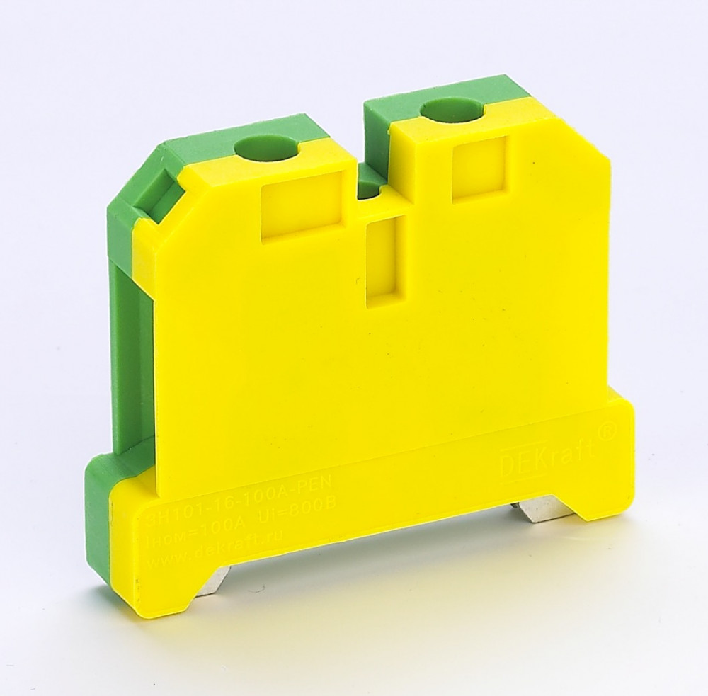 Зажим наборный заземляющий 100A 16мм2 ЗН-101