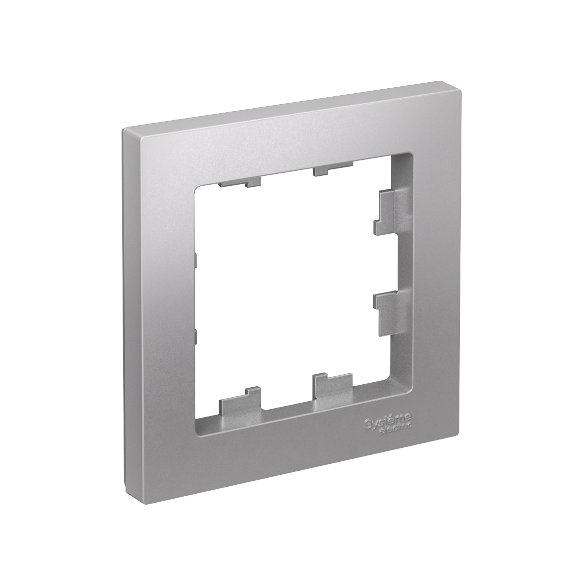 ATLASDESIGN 1-постовая РАМКА, АЛЮМИНИЙ