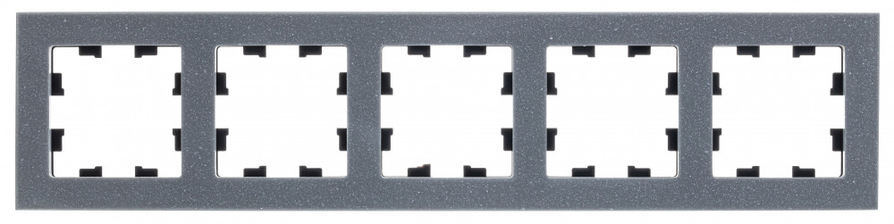 ATLASDESIGN NATURE 5-постовая РАМКА, МРАМОР АЙС ГРЕЙ