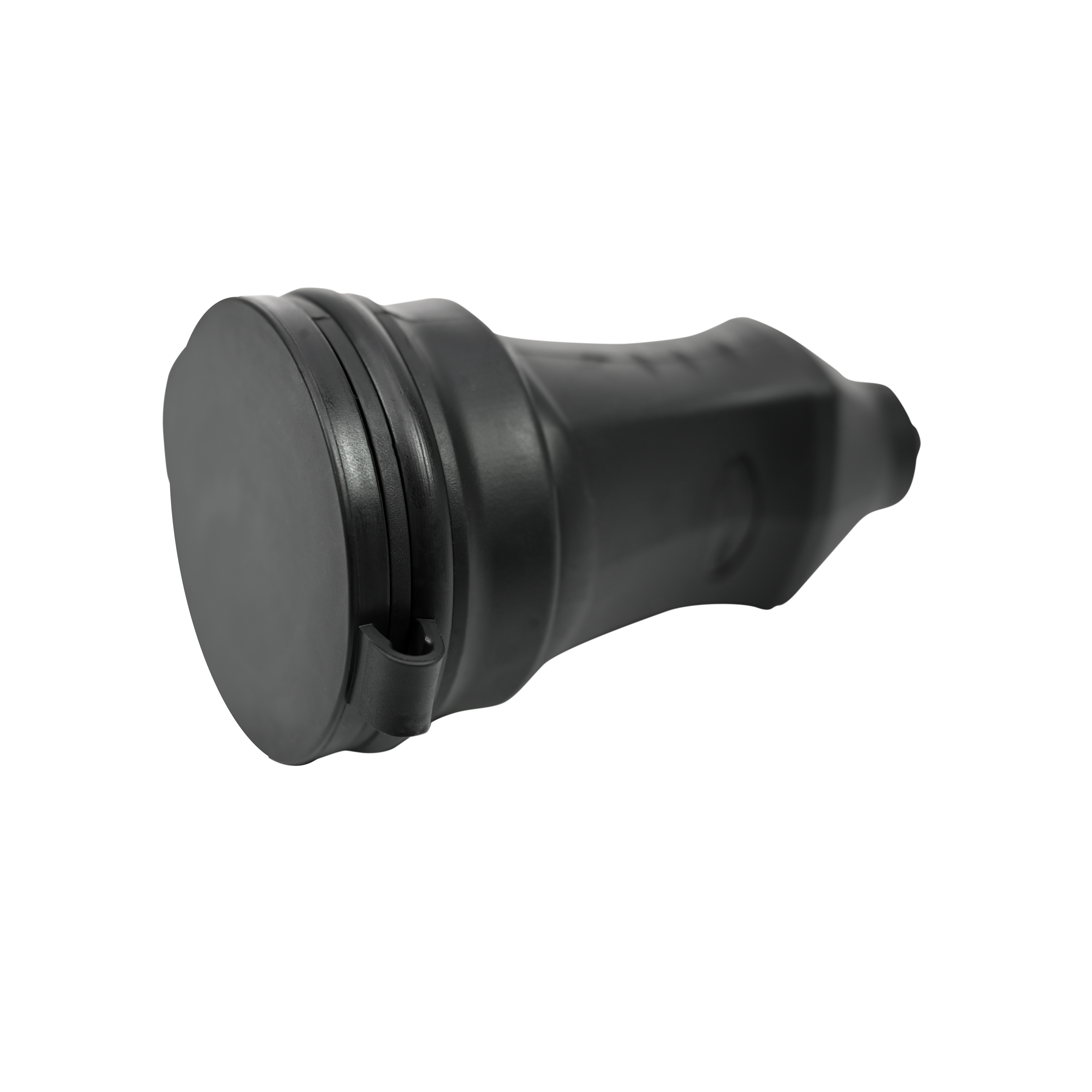 MULTISET Розетка 2К+З кабельная каучуковая 16 А/250 В IP44 ЧЁРНАЯ