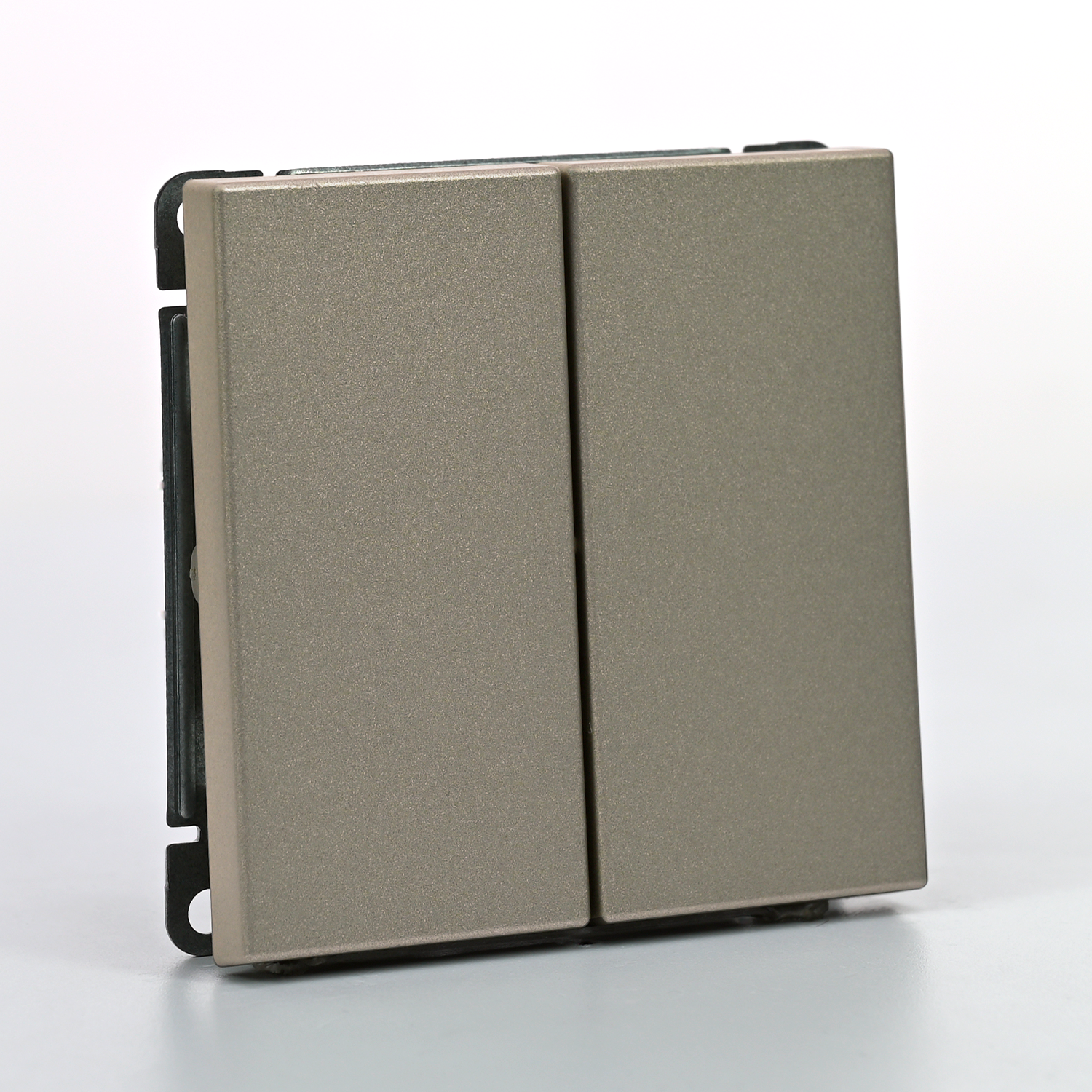 ARTGALLERY 2-клавишный ВЫКЛЮЧАТЕЛЬ, сх.5, 10АХ, механизм, ШАМПАНЬ