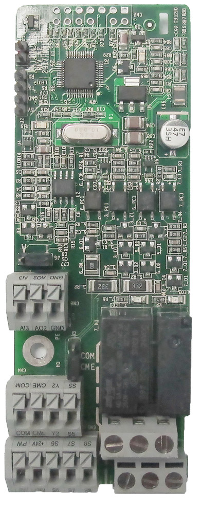 STV900/600 I/O карта расширения входов/выходов (4DI, 1DO, 1AI, 1AO, 2RO)