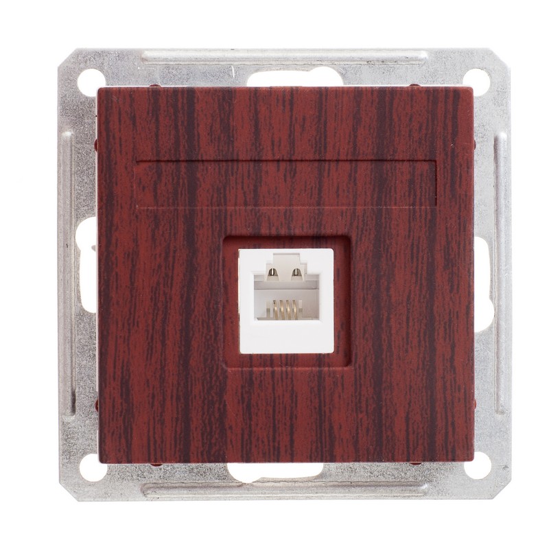 РОЗЕТКА ТЕЛ. В59 СУ Б.Р МОР.ДУБ