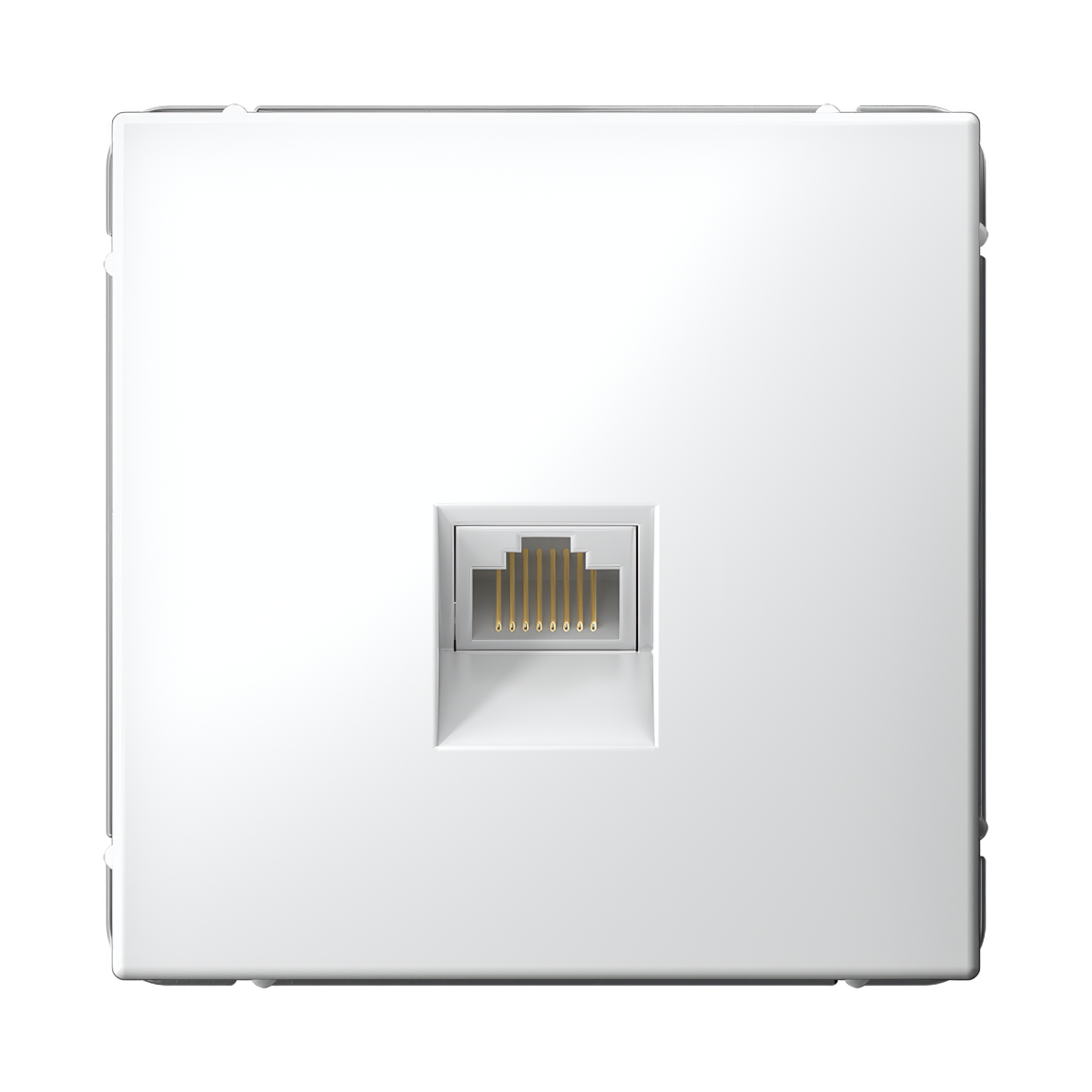 ARTGALLERY РОЗЕТКА компьютерная RJ45, кат. 6A, механизм, БЕЛЫЙ