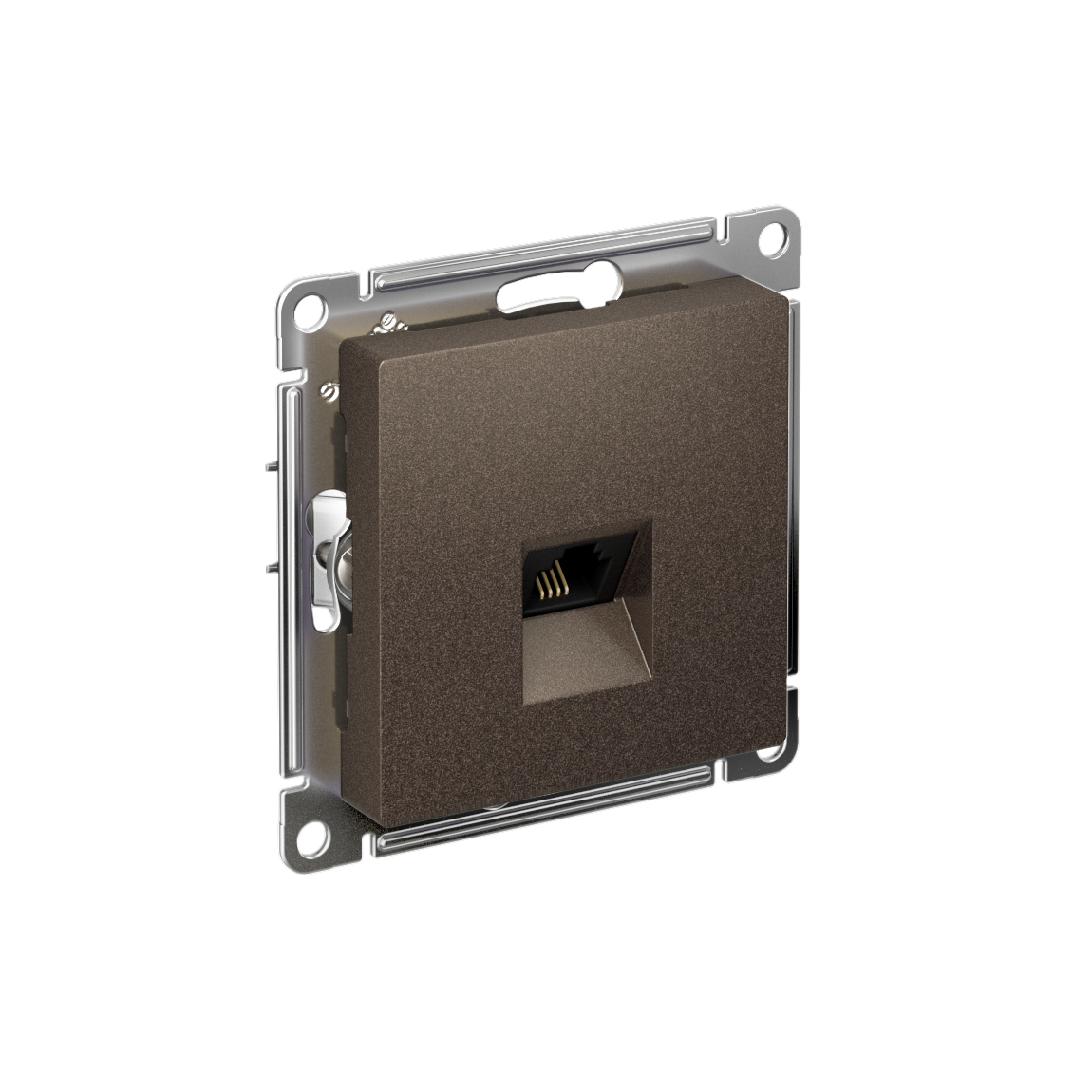 ATLASDESIGN РОЗЕТКА телефонная RJ11, механизм, МОККО