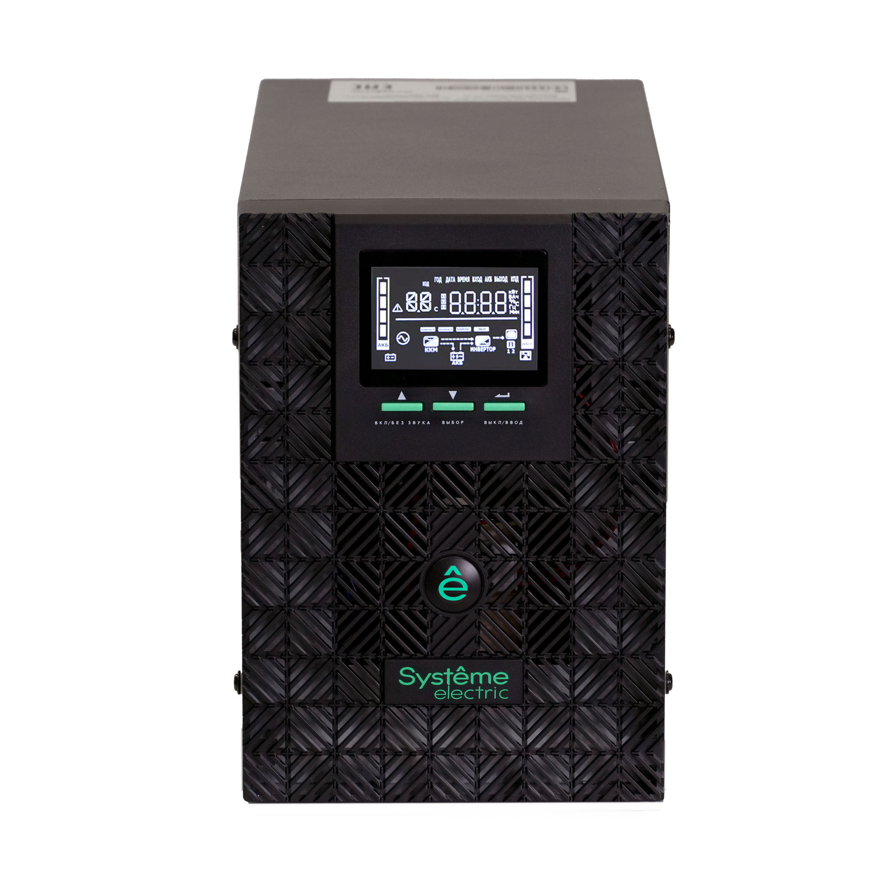 ИБП Smart-Save SMX-Tower Systeme Electric 1000 ВА, 230 В, 1:1, Внешние АКБ 24В, 3хShuko