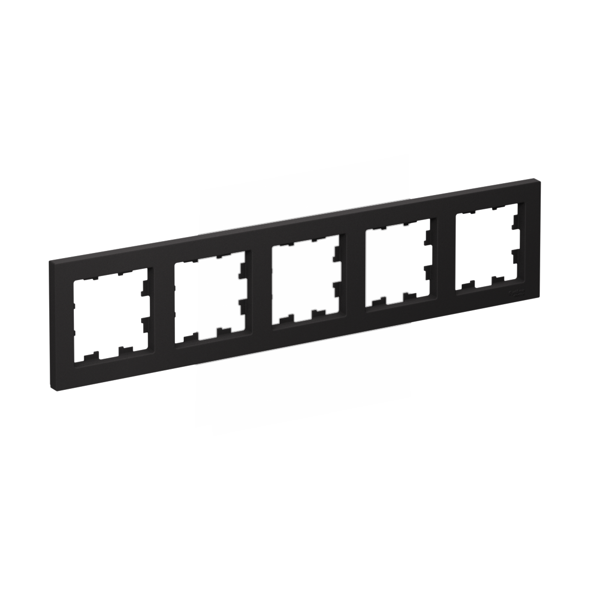 ATLASDESIGN 5-постовая РАМКА, универсальная, КАРБОН