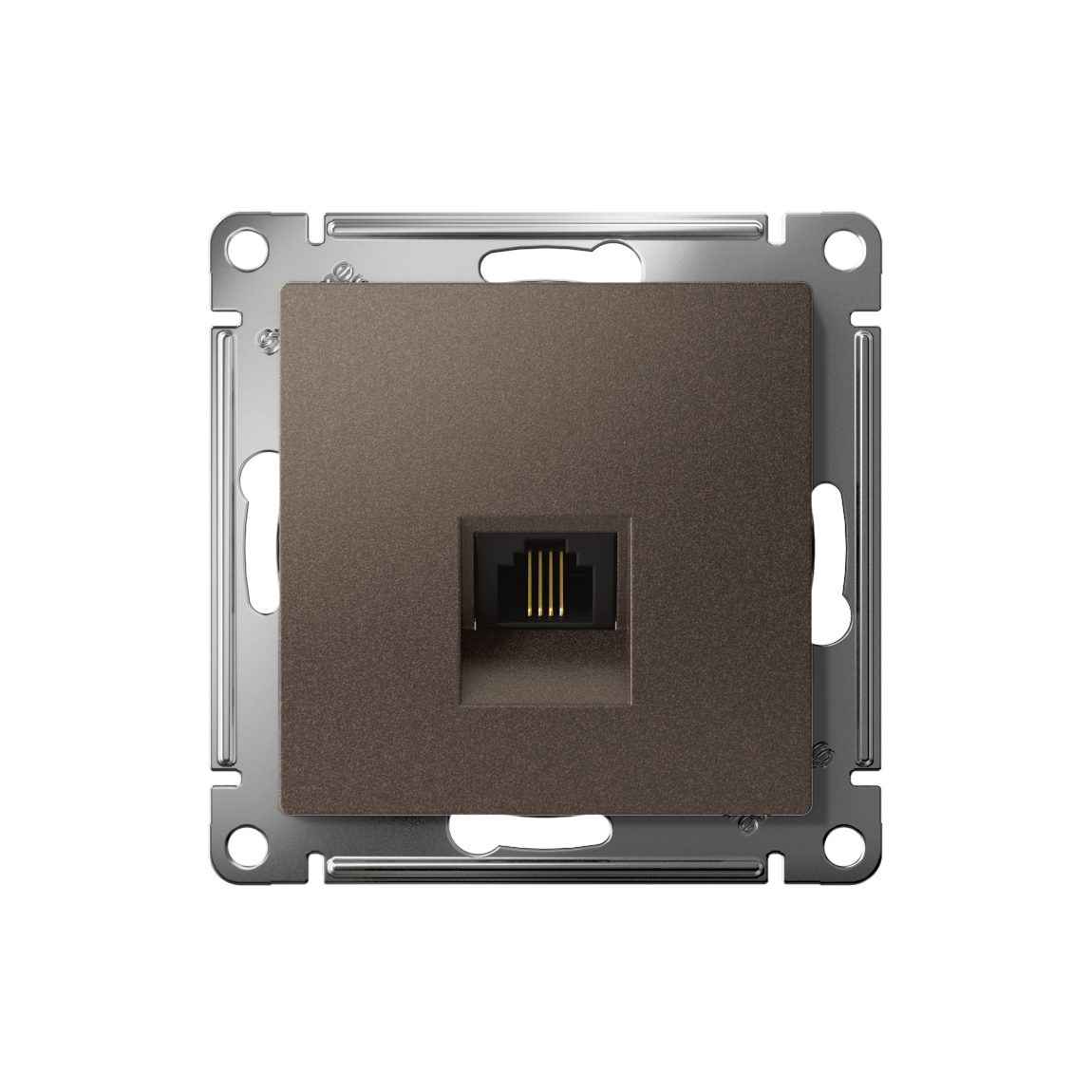 ATLASDESIGN РОЗЕТКА телефонная RJ11, механизм, МОККО