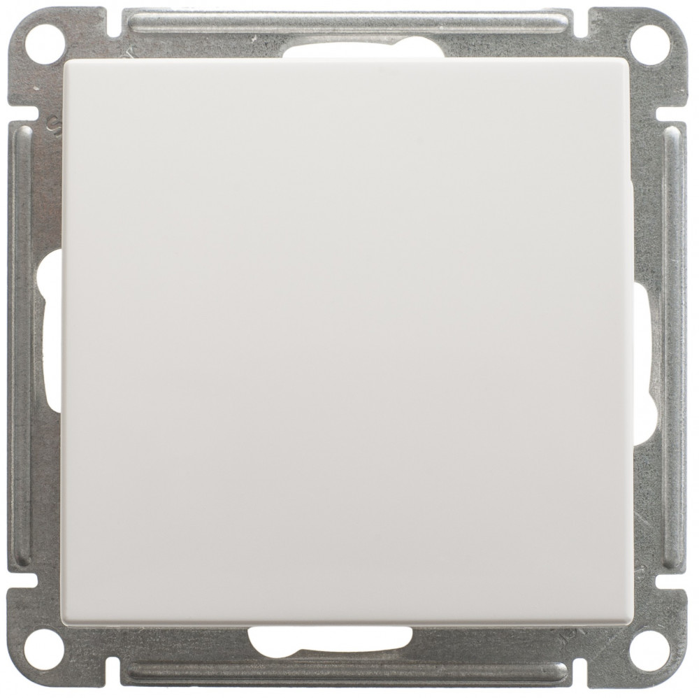 W59 1-клавишный ВЫКЛЮЧАТЕЛЬ, сх.1, 10АХ, механизм, БЕЛЫЙ