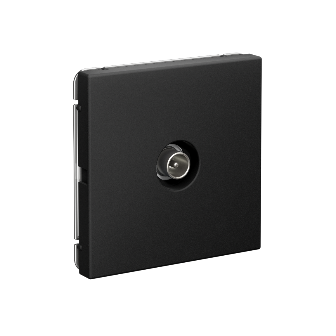 ARTGALLERY TV РОЗЕТКА оконечная 1DB, механизм, КАРБОН