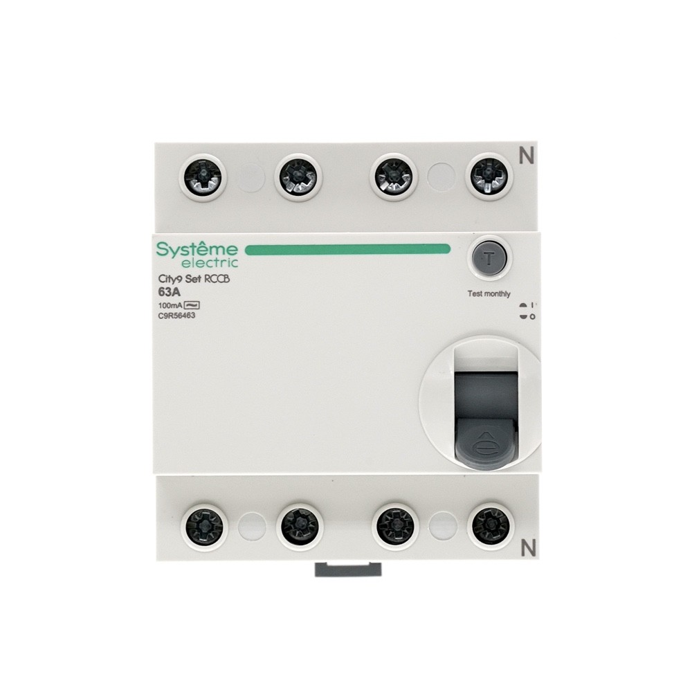 City9 Set ВДТ 63А 4P 100мА Тип-AC 400В