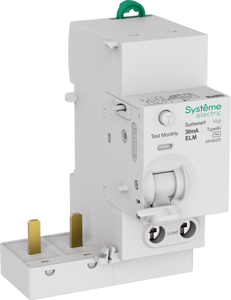 Systeme9 Блок диф. тока (БДТ) 25A 2P 30мА Тип-AC 130В